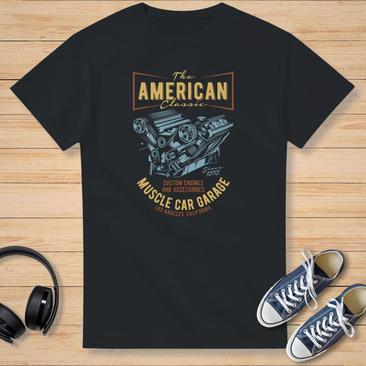 Muscle Car T-Shirt Black