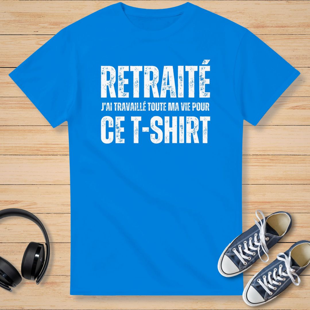 Toute Ma Vie T-Shirt Royal