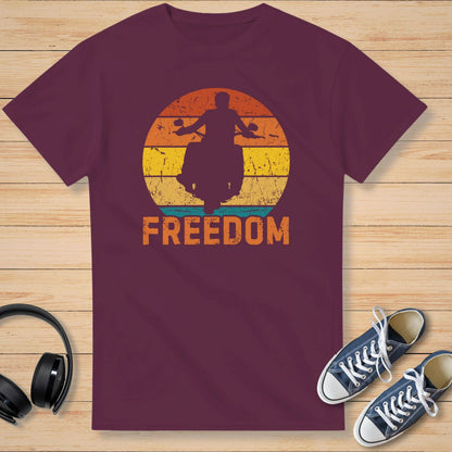 Freedom T-Shirt Bordeaux