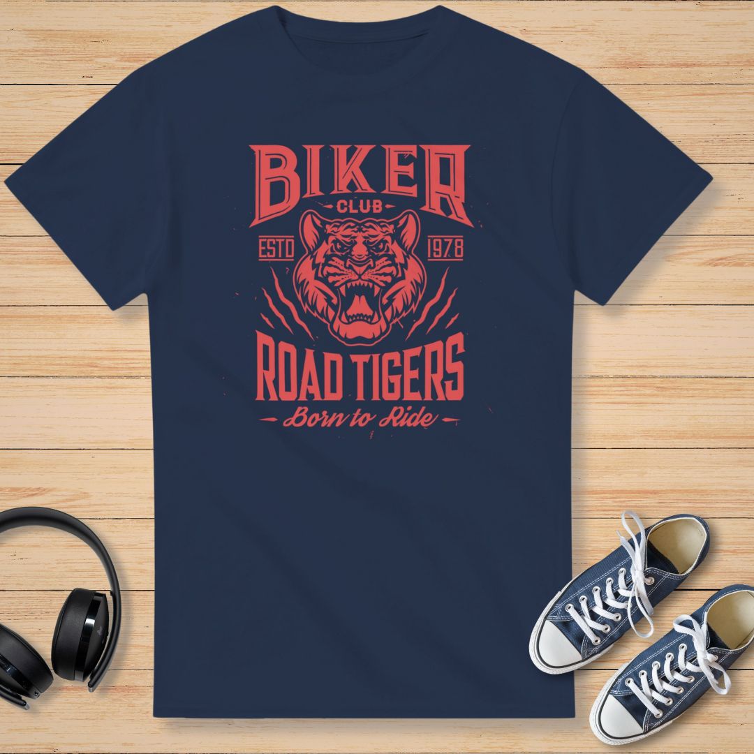 Road Tigers T-Shirt Marine