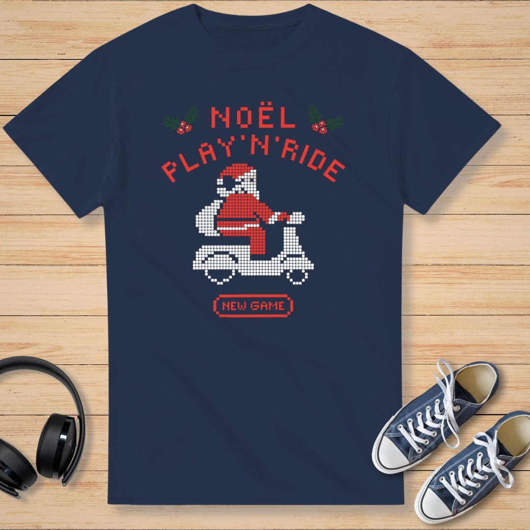 Noël Play 'N' Ride T-Shirt Marine