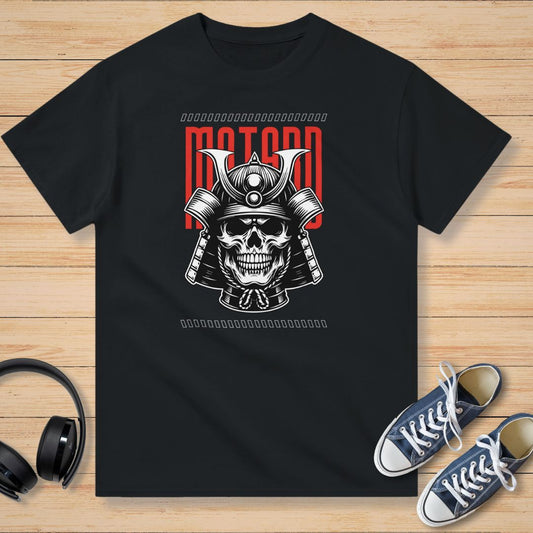 Motard Samouraï T-Shirt Noir