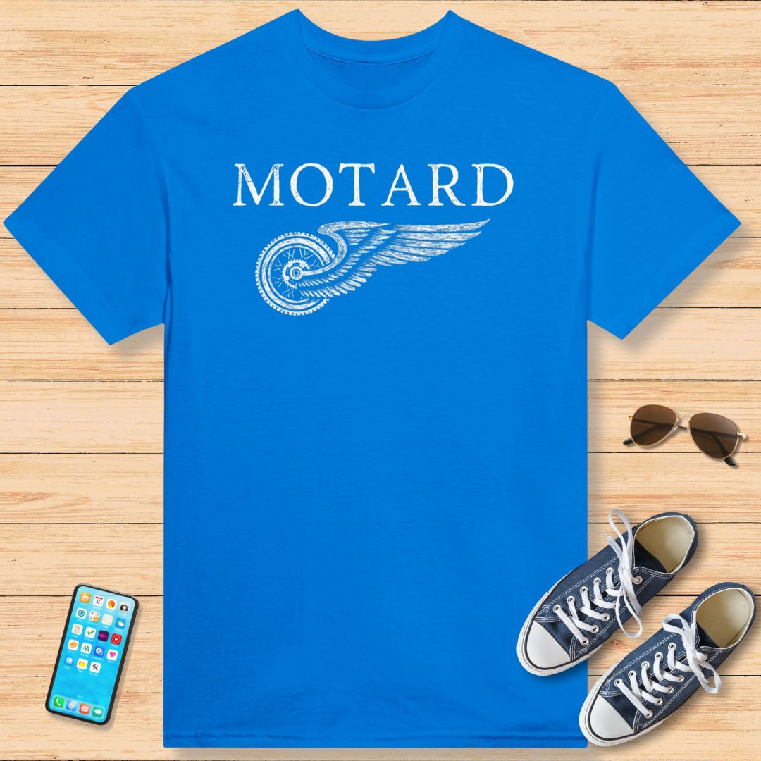 Motard et Ailes T-Shirt