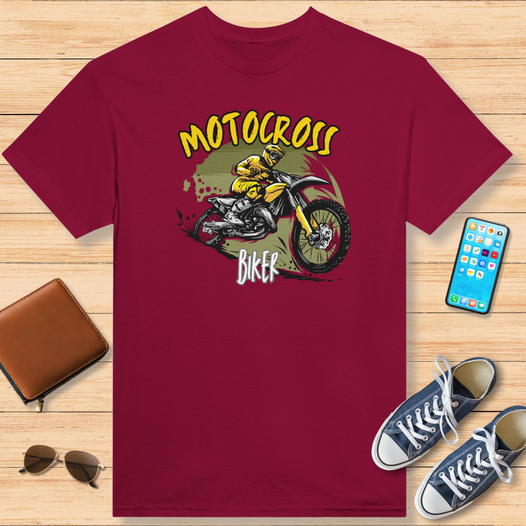 Motocross Biker T-Shirt