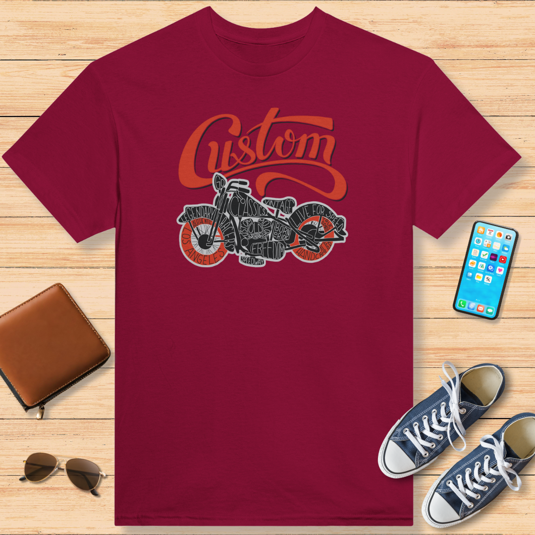 Custom Motorcycle T-Shirt