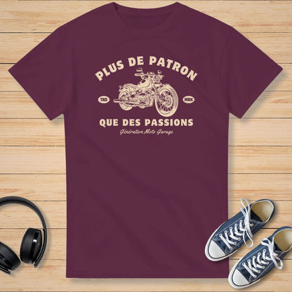 Plus De Patron T-Shirt Bordeaux