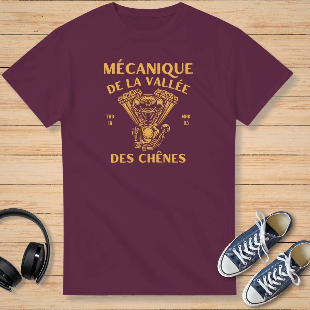 Des Chênes T-Shirt Bordeaux