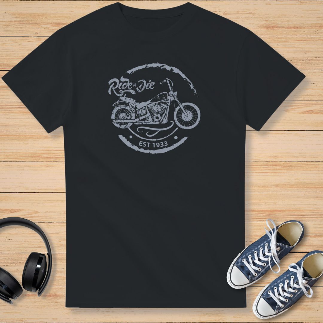 Ride 1933 T-Shirt Noir