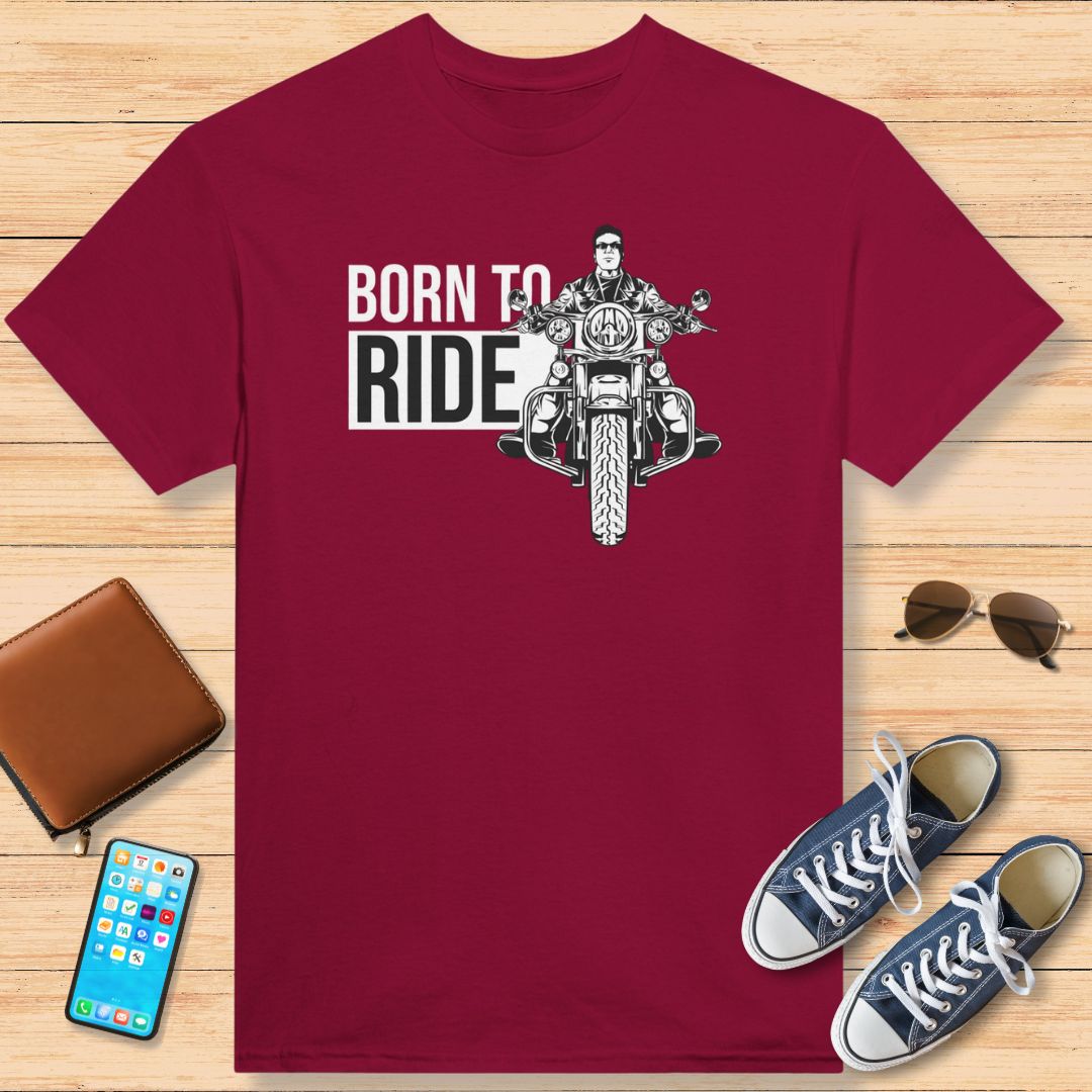 Born To Ride Moto T-Shirt