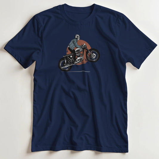 T-shirt en coupe unisexe et 100% coton en Marine S imprimé avec un design Ace Of Clubs T-Shirt .
