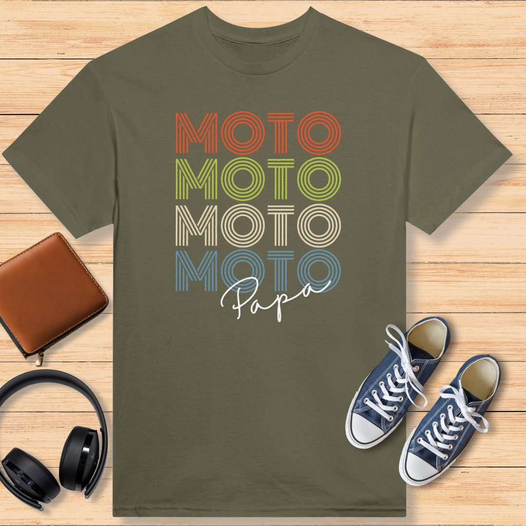 Moto Papa T-Shirt