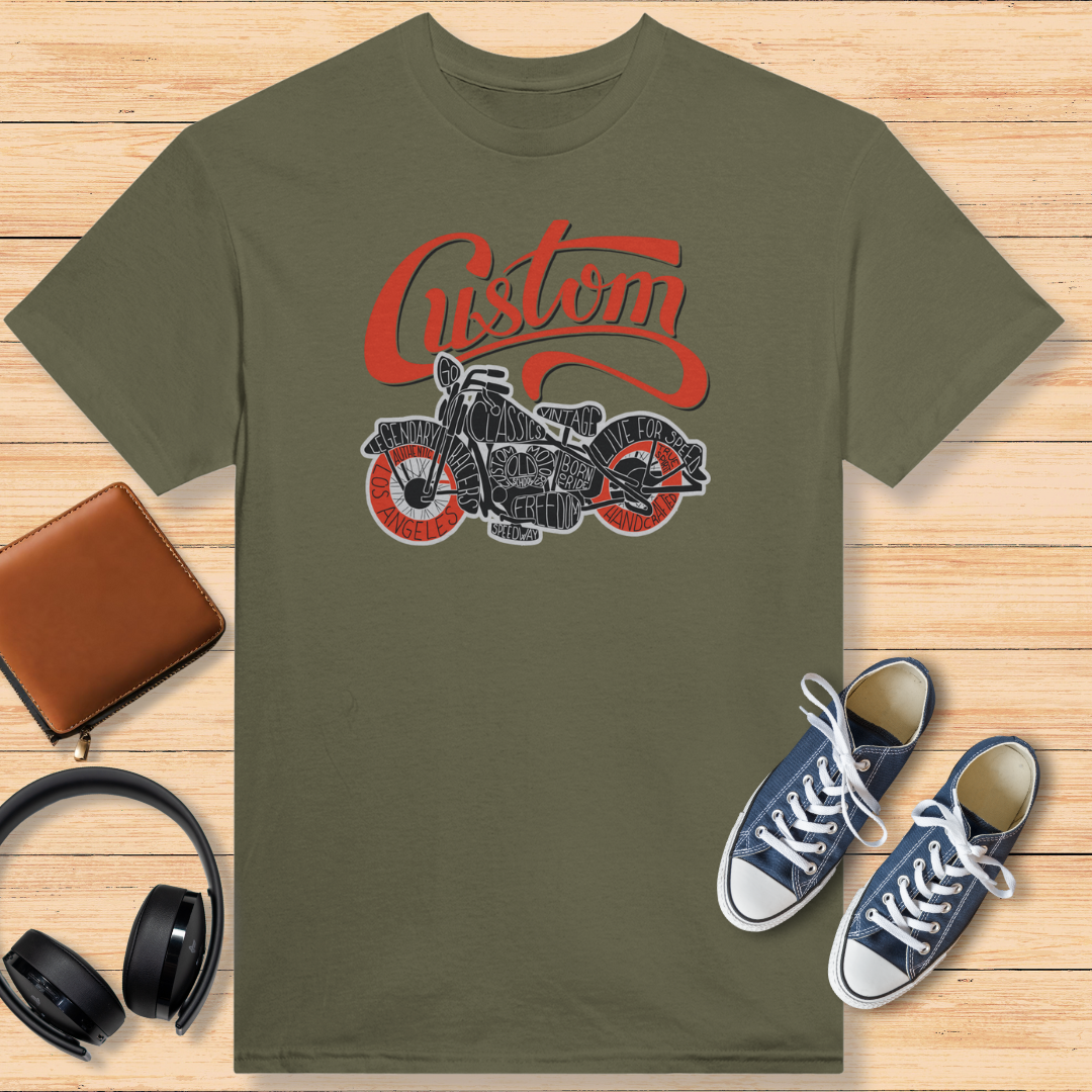 Custom Motorcycle T-Shirt