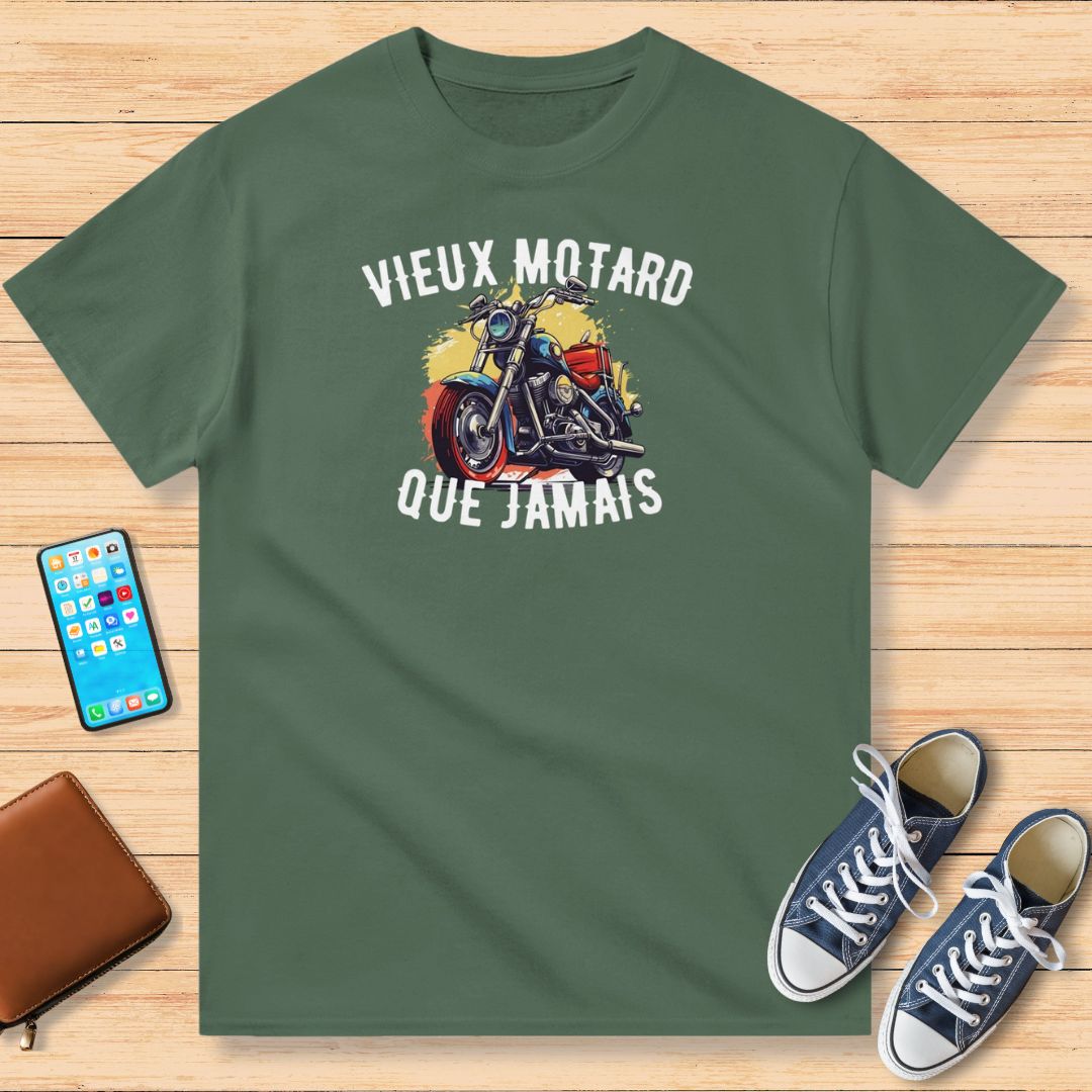 Vieux Motard Que Jamais T-Shirt