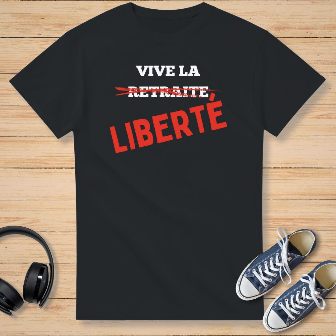 La Liberté T-Shirt Noir