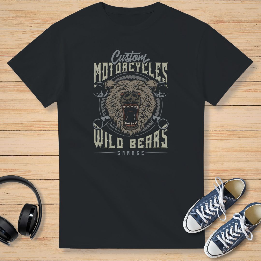 Wild Bears T-Shirt Black