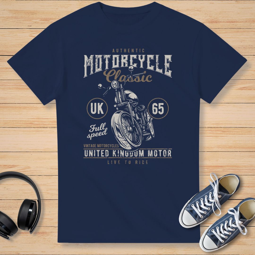 UK 65 T-Shirt Navy