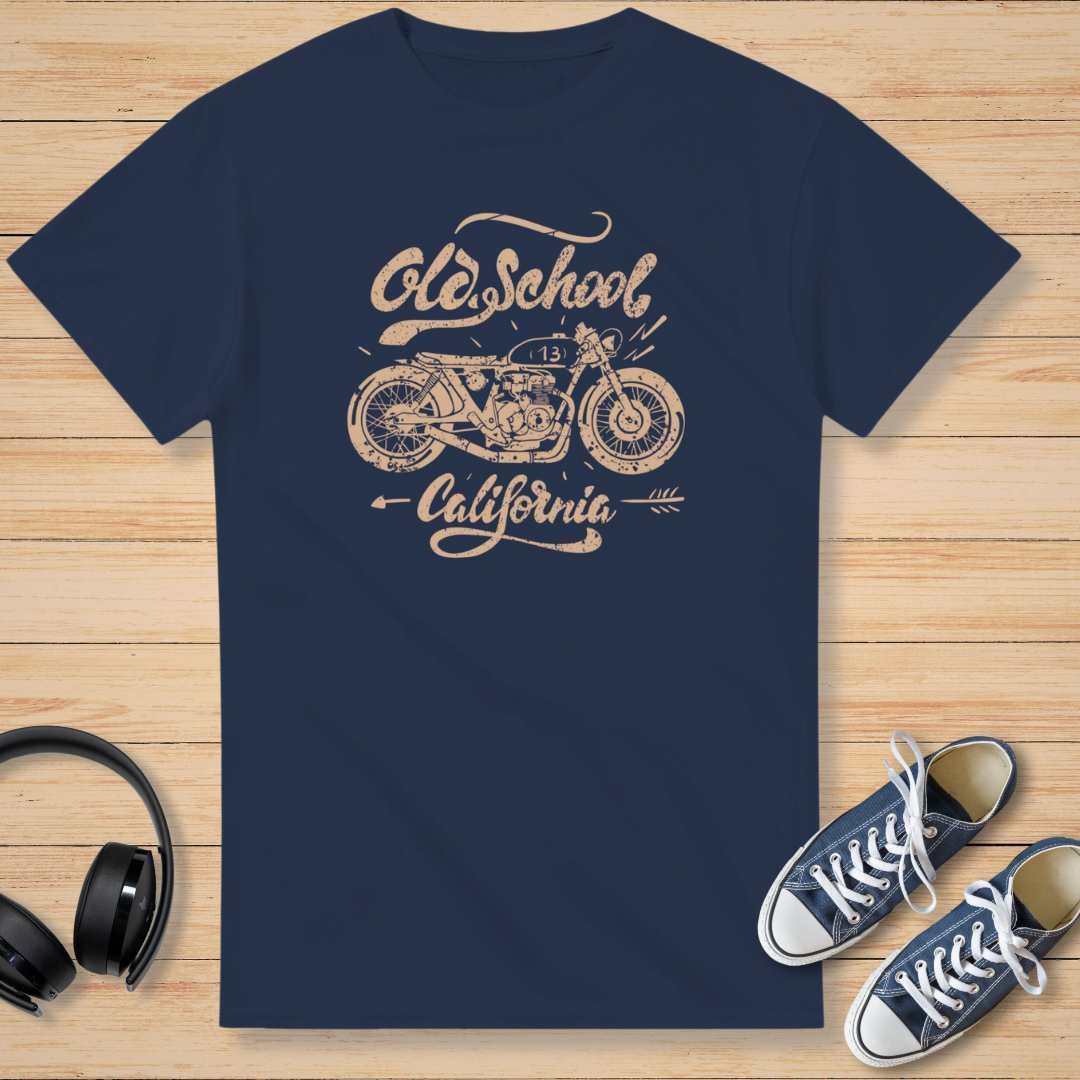 Old School 13 T-Shirt Marine