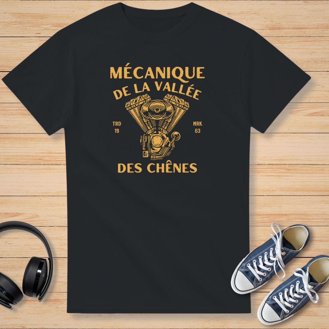 Des Chênes T-Shirt Noir