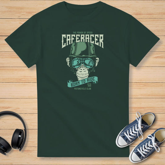 Caferacer 69 T-Shirt Forest Green
