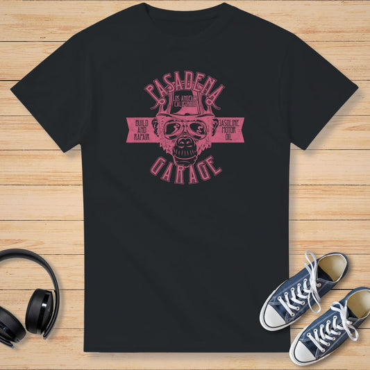 Pasadena Garage T-Shirt Black