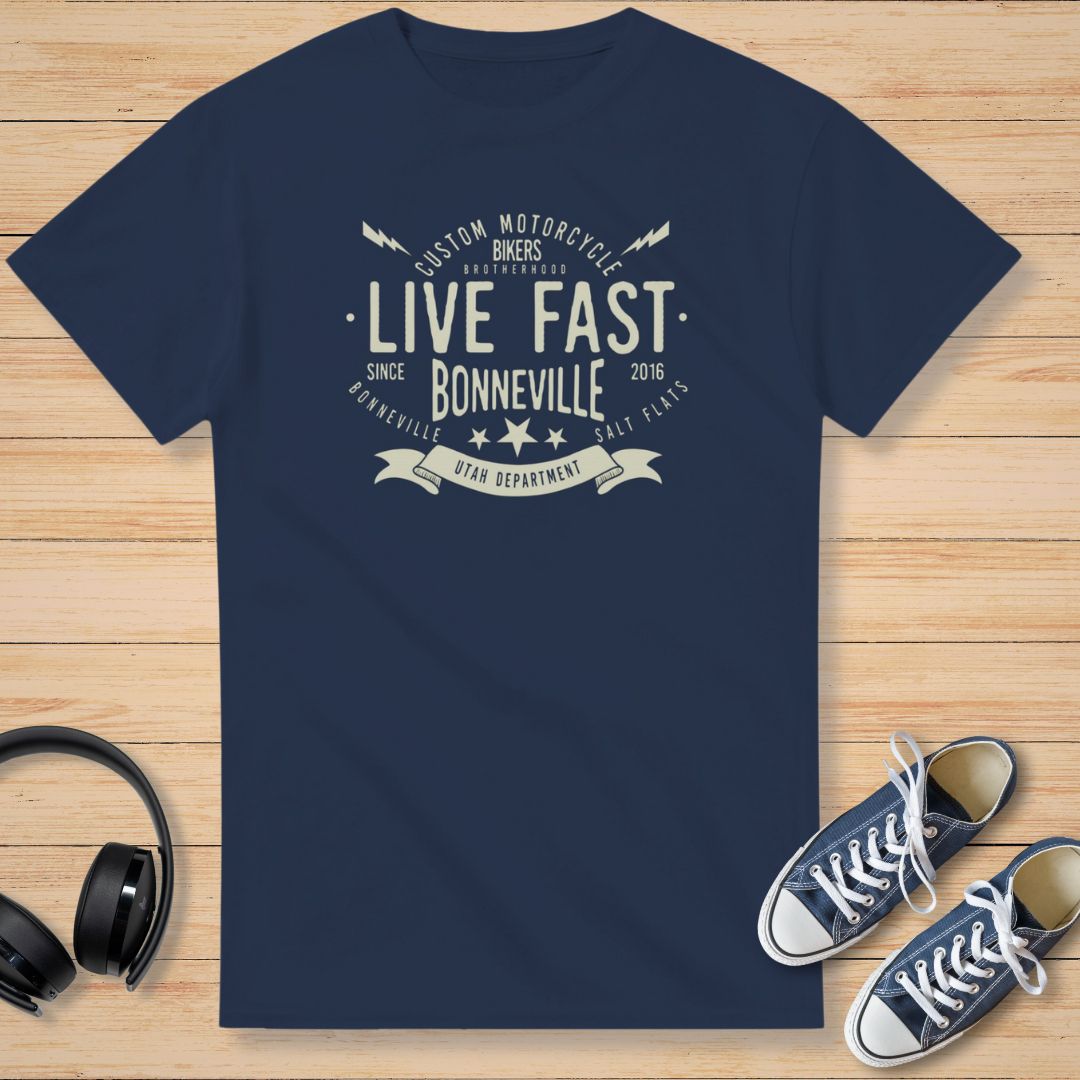 Bonneville T-Shirt Marine