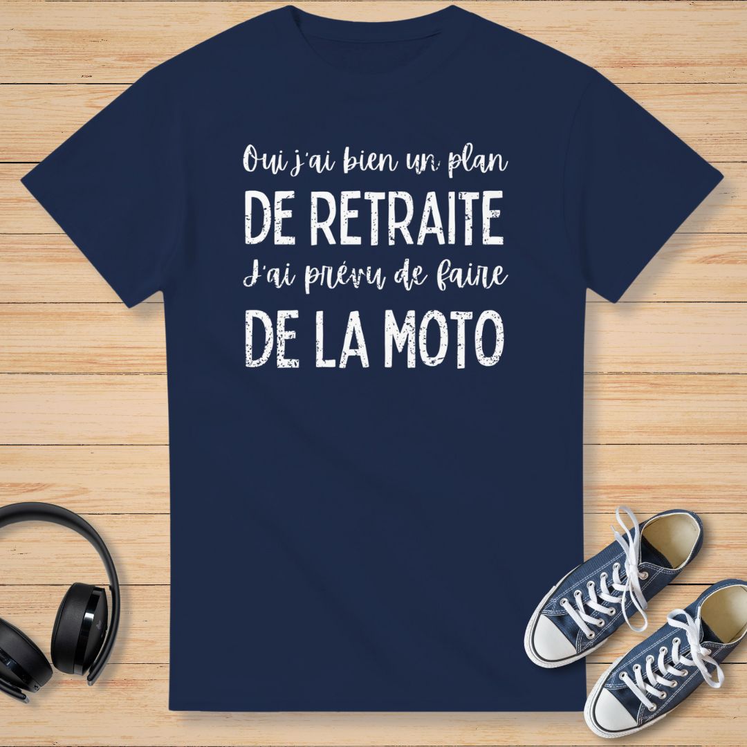 Un Plan T-Shirt Marine