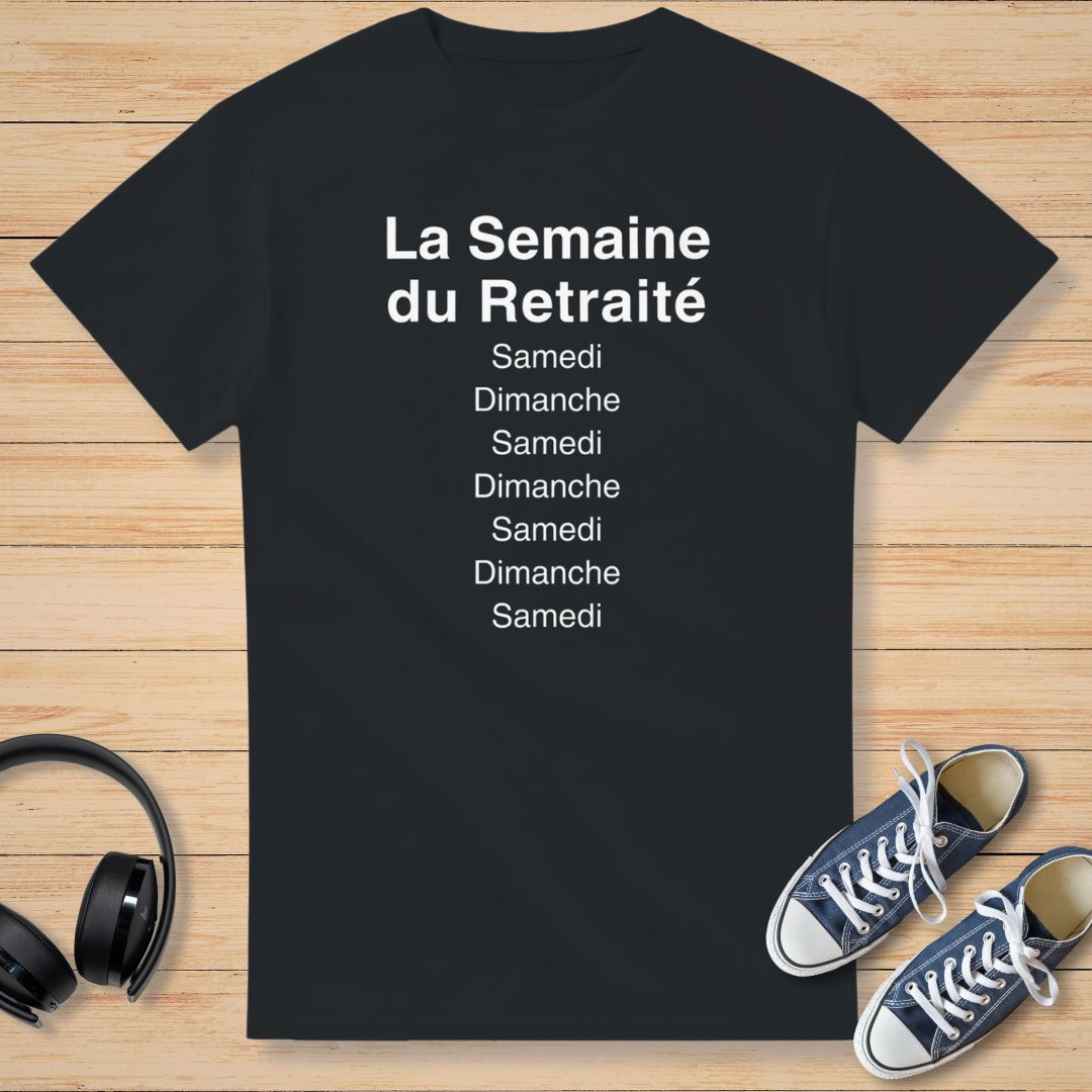 La Semaine T-Shirt Noir