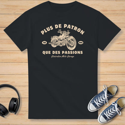 Plus De Patron T-Shirt Noir