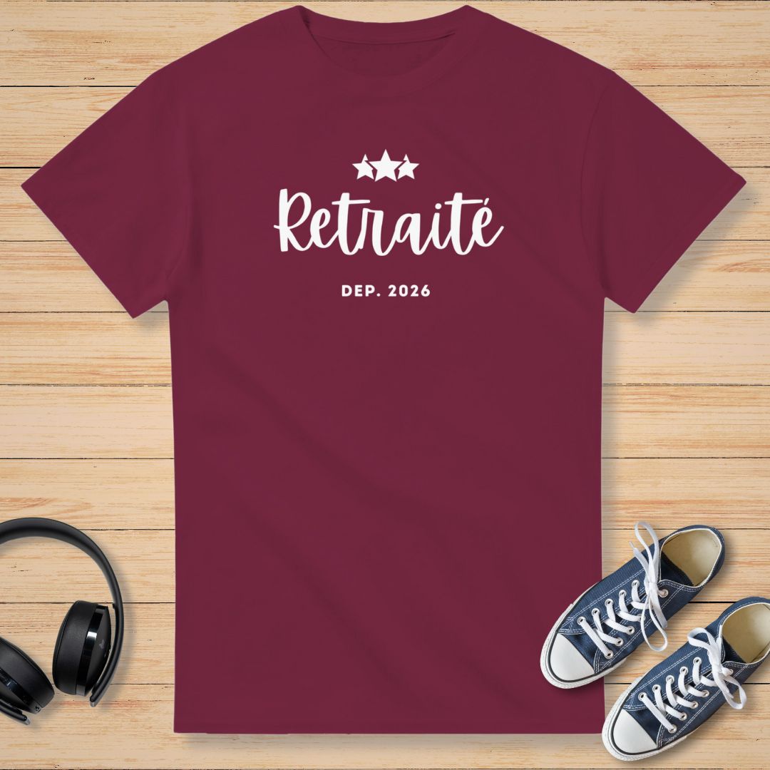 Retraité 2026 T-Shirt