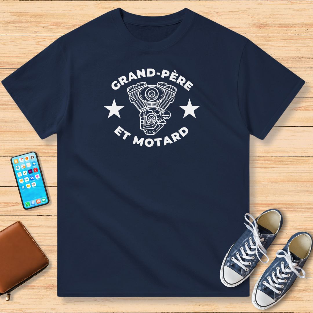 Grand-Père et Motard T-Shirt