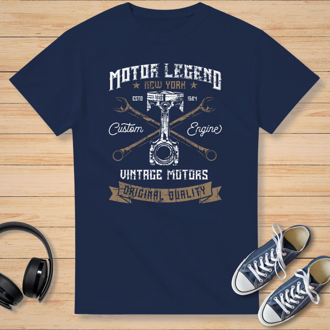 Motor Legend T-Shirt Navy
