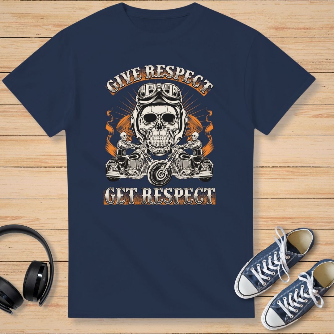 Give Respect T-Shirt Marine