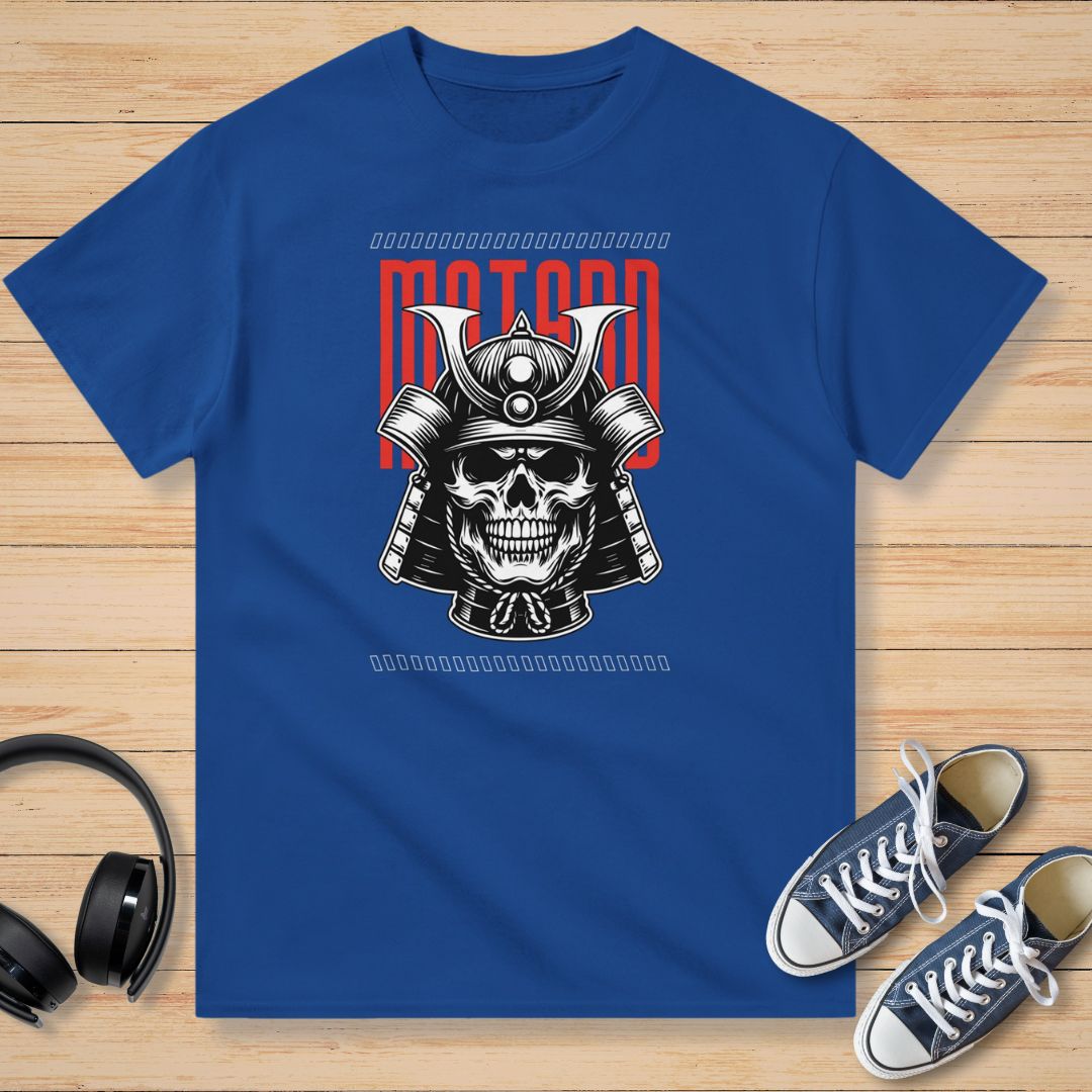 Motard Samouraï T-Shirt Royal