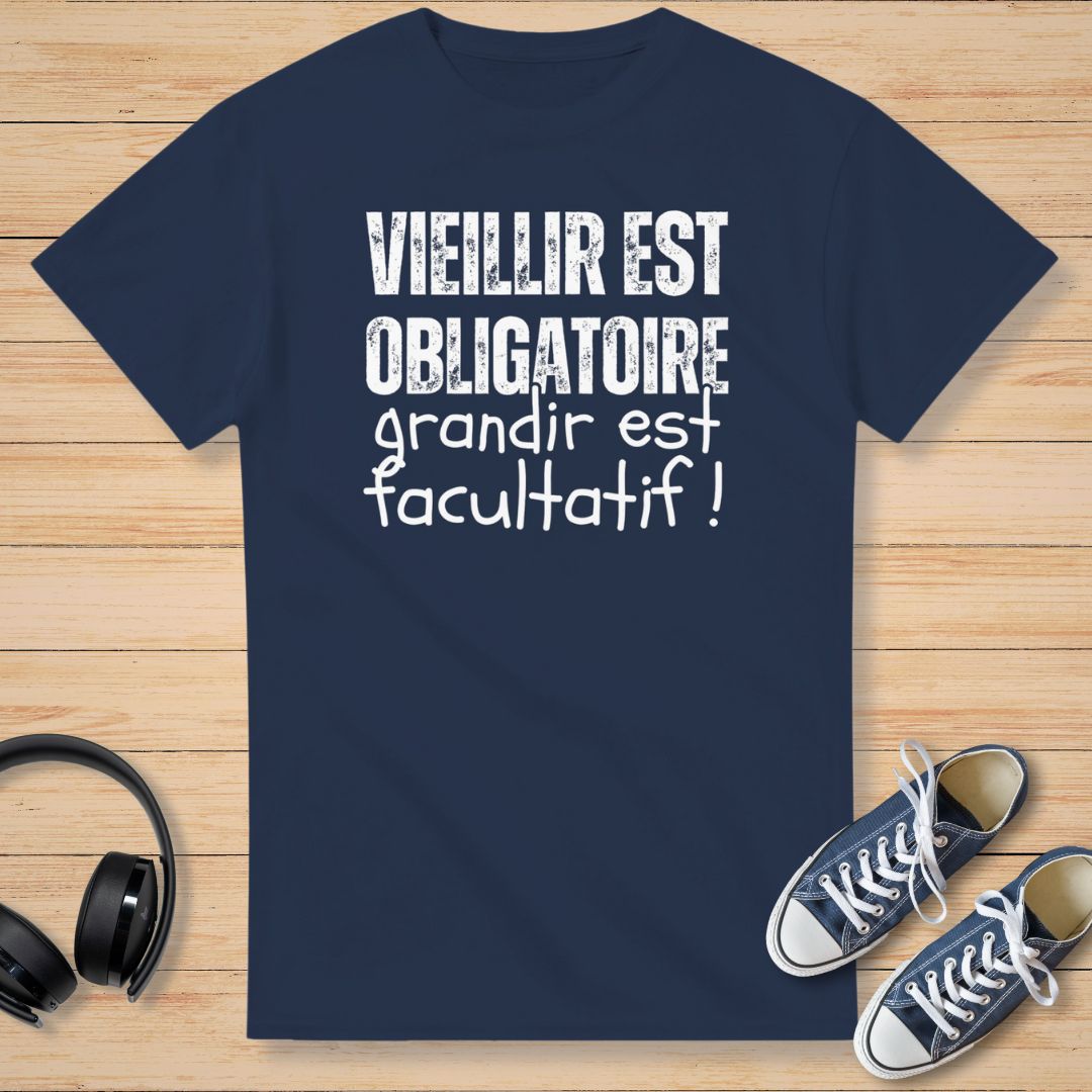 Facultatif T-Shirt Marine