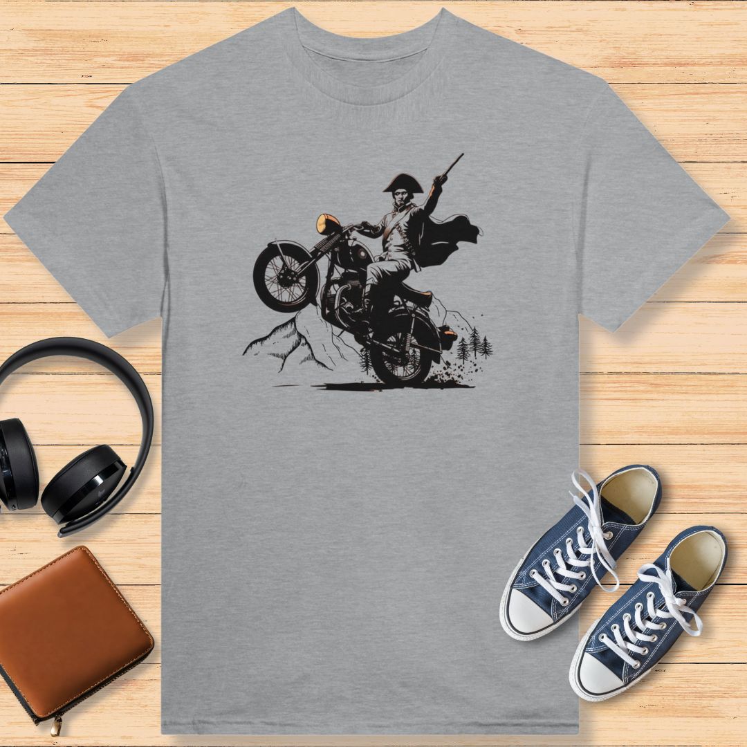 Napoleon Bonaparte Motorcycle T-Shirt