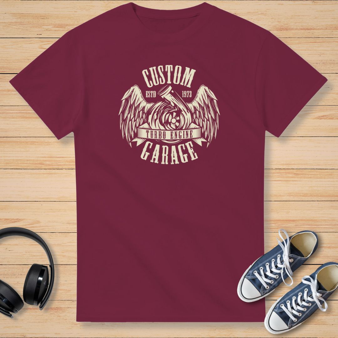Custom 1973 T-Shirt Maroon