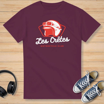 Les Crêtes T-Shirt Bordeaux