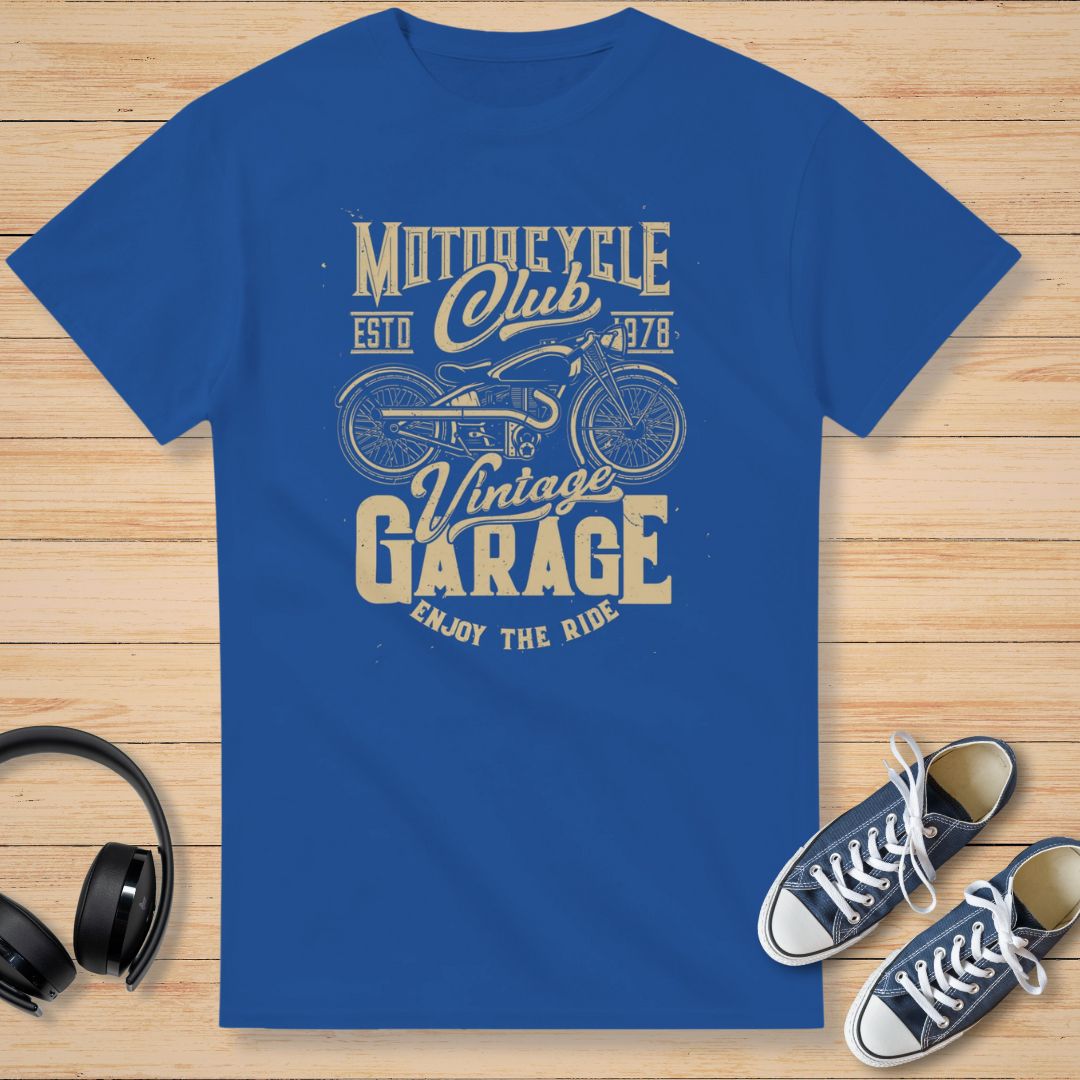 Motorcycle Club T-Shirt Royal