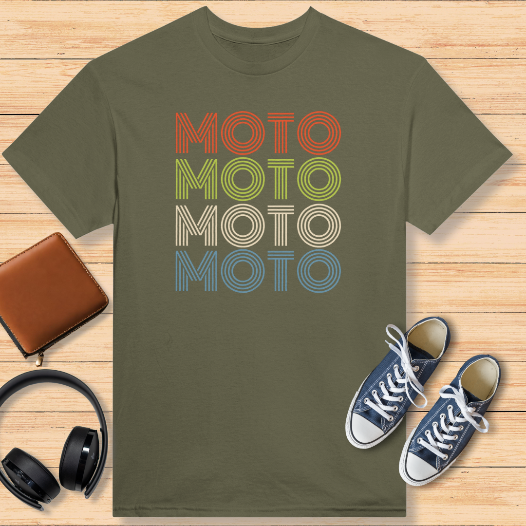 Moto Retro T-Shirt