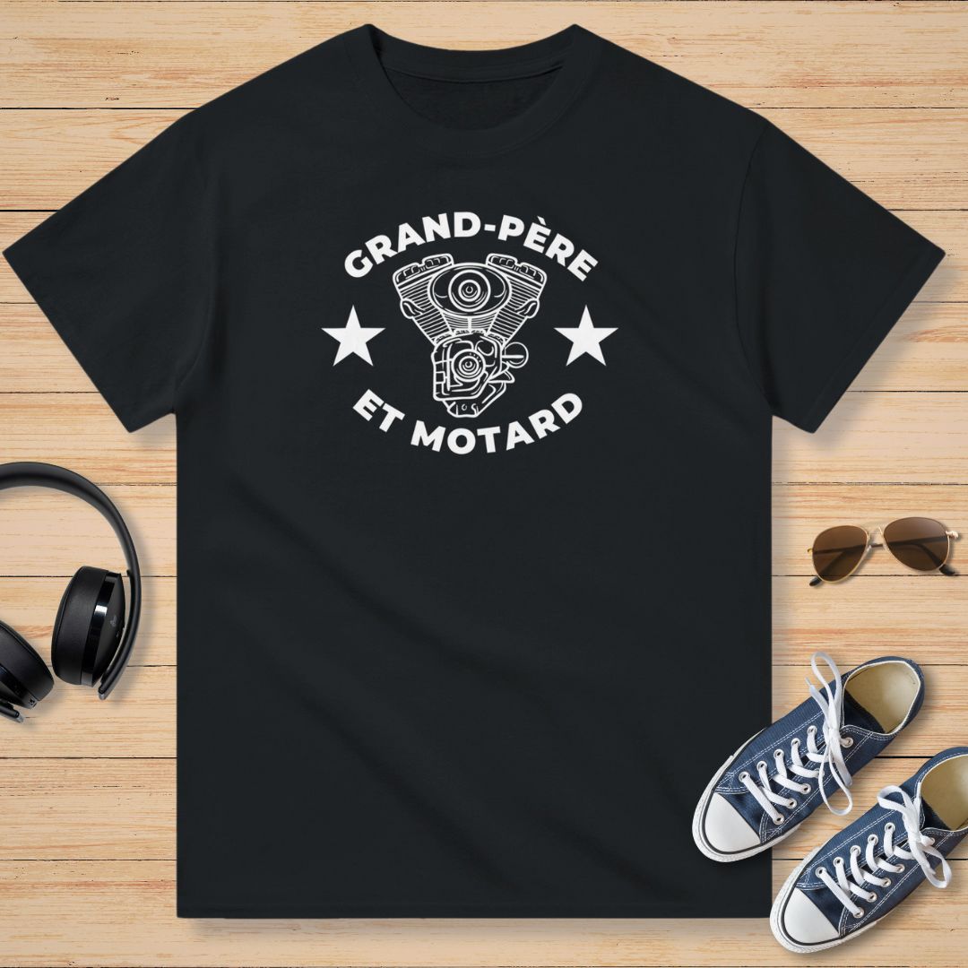 Grand-Père et Motard T-Shirt