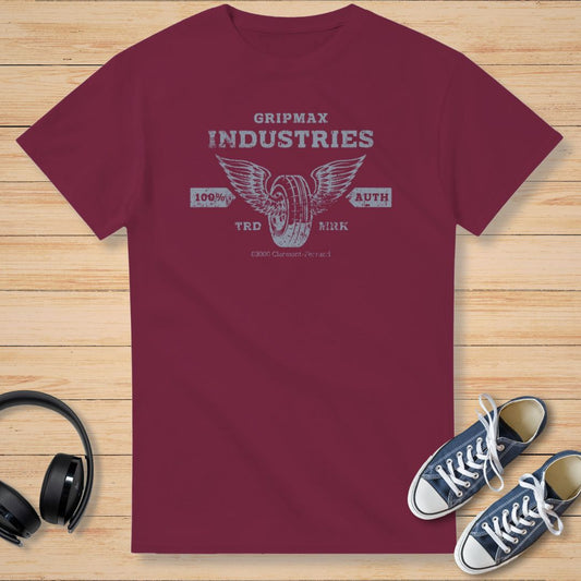 Gripmax T-Shirt Bordeaux
