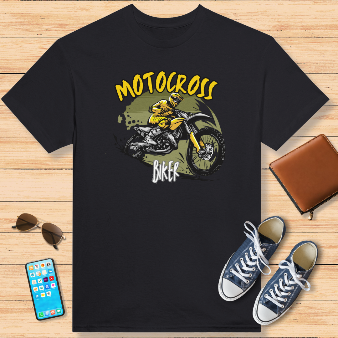 Motocross Biker T-Shirt