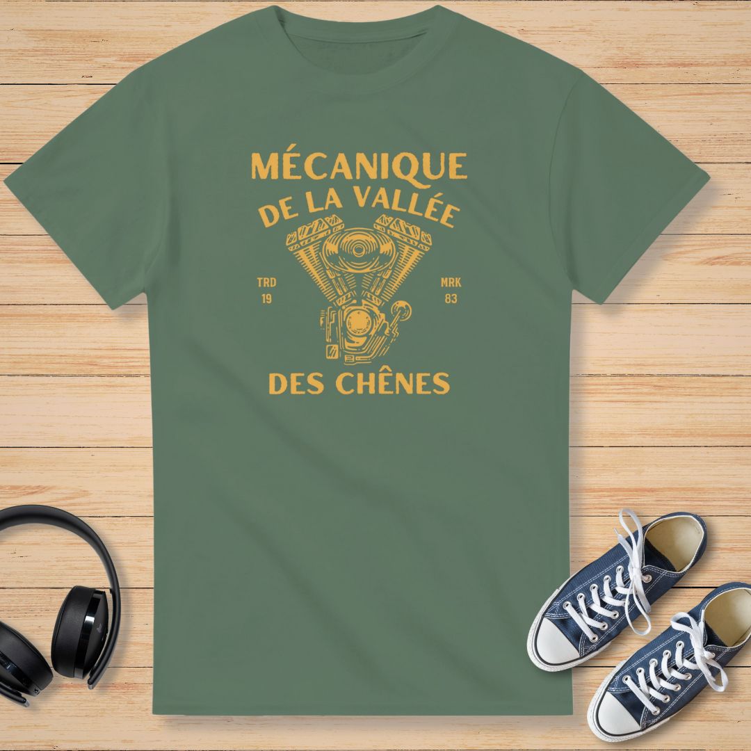 Des Chênes T-Shirt Vert militaire