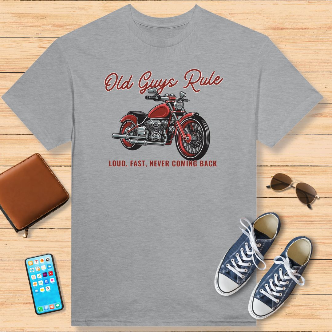 Old Guys Rule - Motorcycle Biker Gift