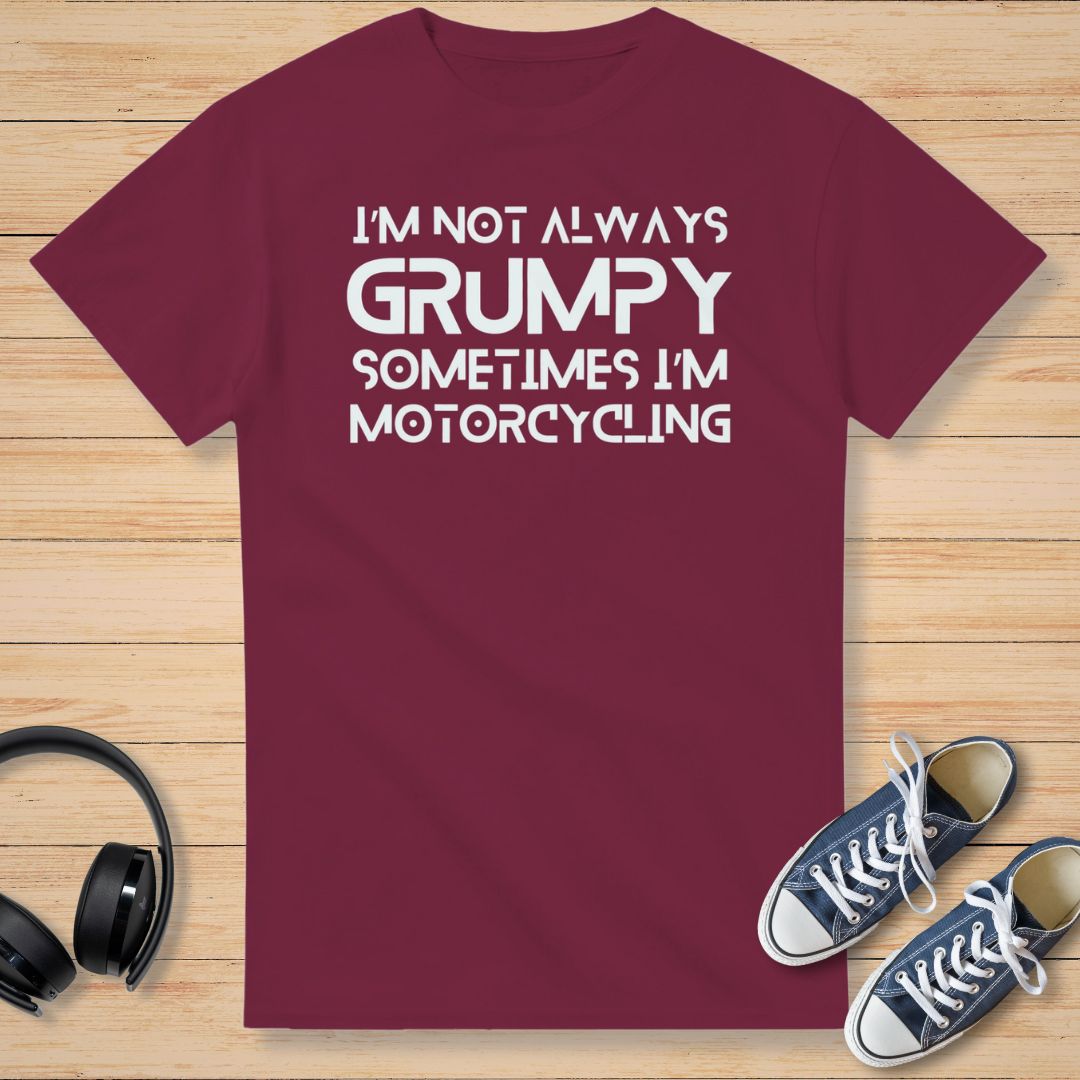 Grumpy T-Shirt Maroon