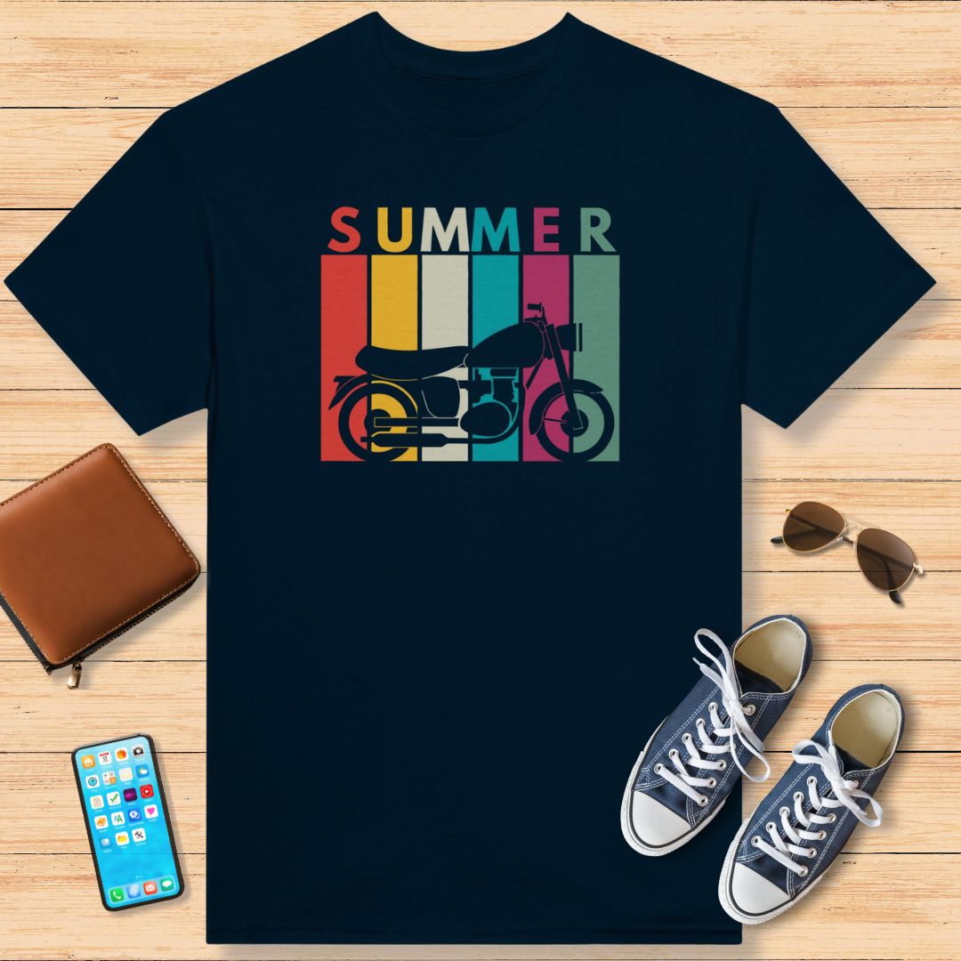 Summer Motorcycle T-Shirt