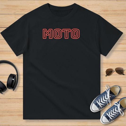 Red Motorcycle T-Shirt