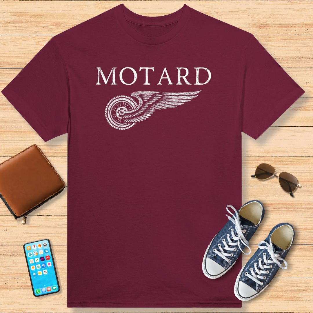 Motard et Ailes T-Shirt