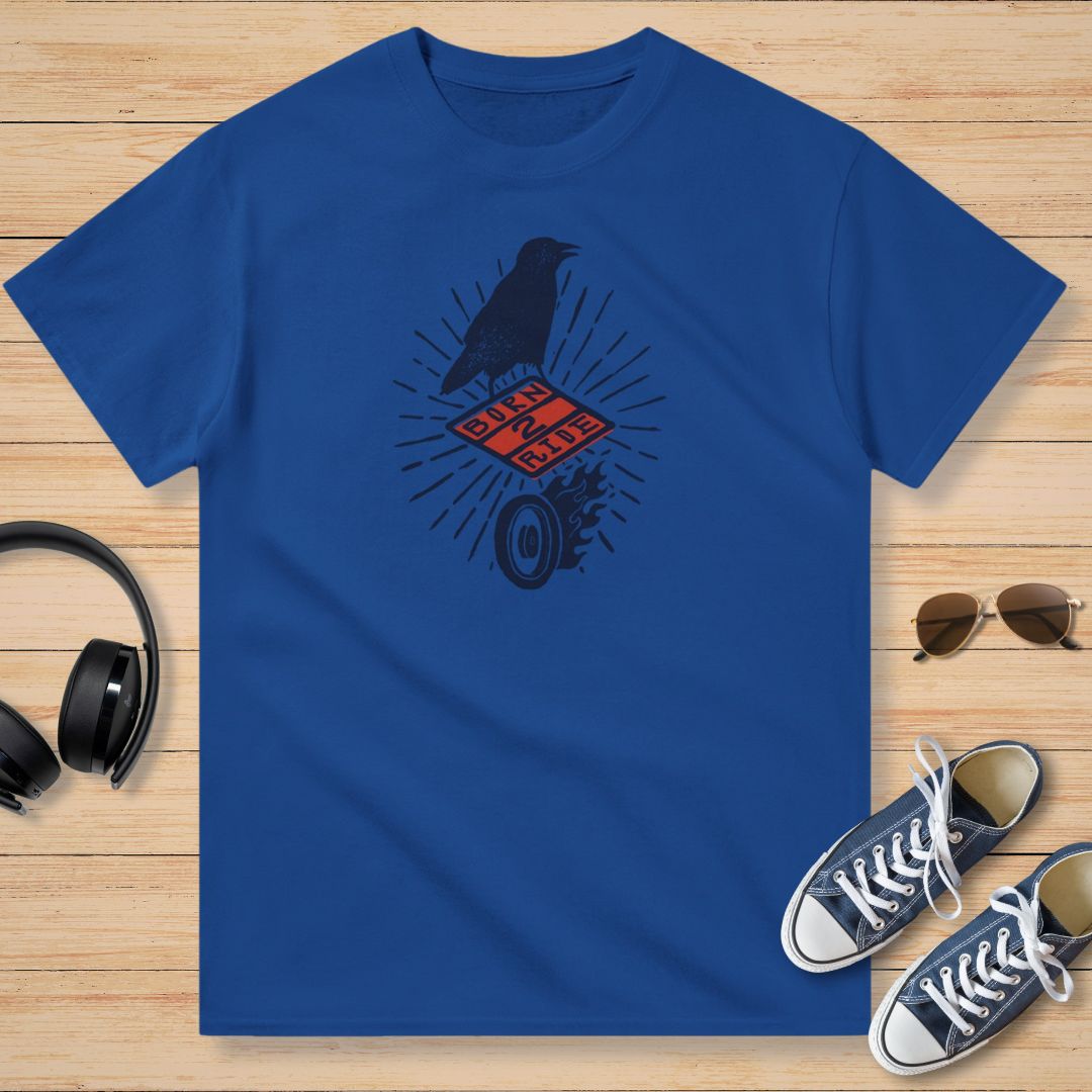 Born to Ride Oiseau T-Shirt