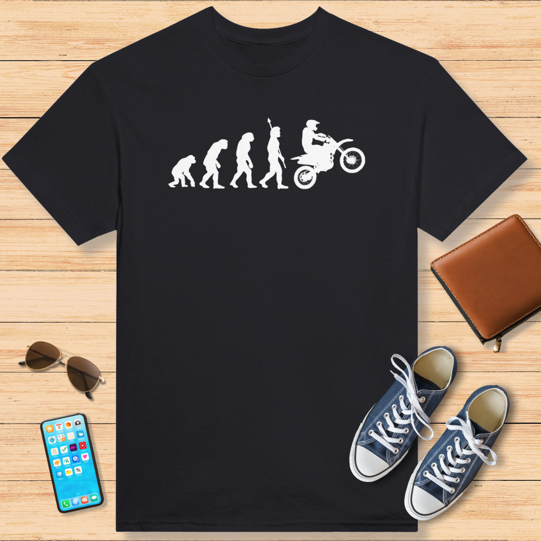 Evolution of Motocross T-Shirt